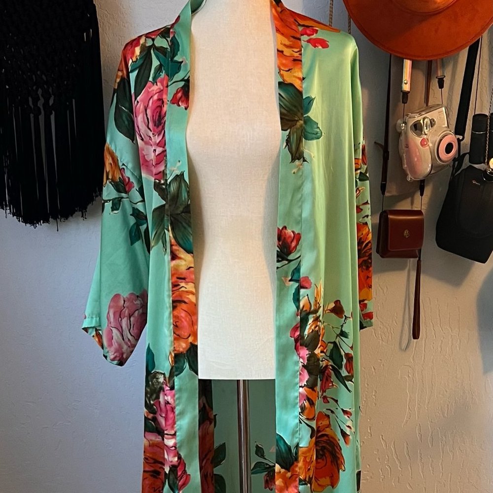 Floral Duster Kimono